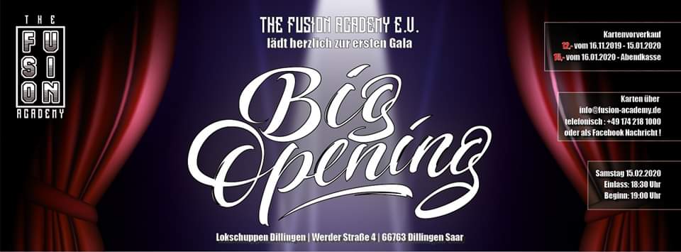 You are currently viewing The Fusion Academy Eröffnungsgala