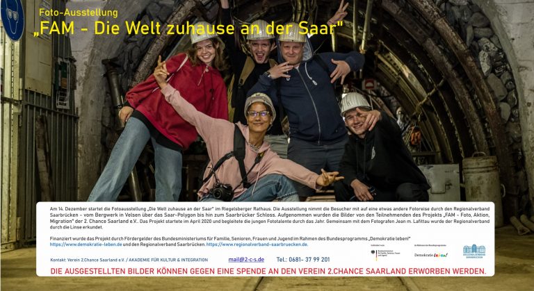Read more about the article Foto-Ausstellung „FAM -Die Welt zuhause an der Saar“