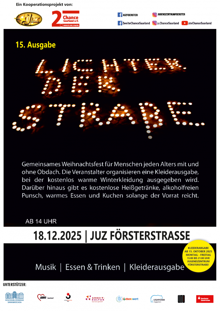Mehr über den Artikel erfahren Lichter der Straße 2025